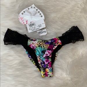 Beach Bunny ‘Panama Animal’ reversible bottom